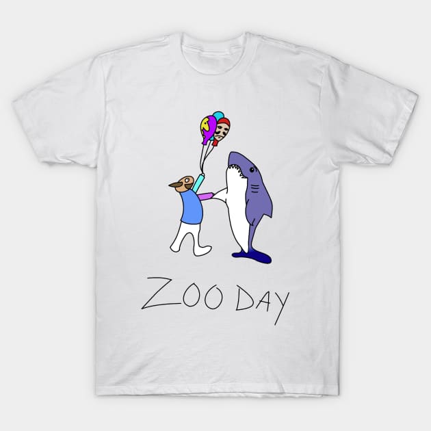 zoo day T-Shirt by asflowey